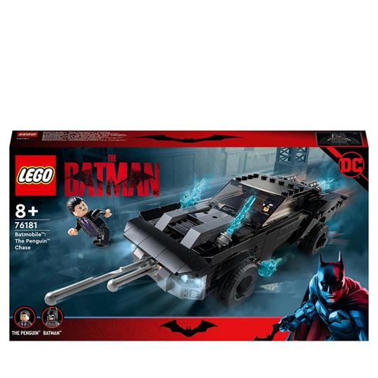 LEGO DC 76181 Batman Batmobile: Inseguimento di The Penguin, Macchina Giocattolo Super Heroes per Bambini dai 8 Anni