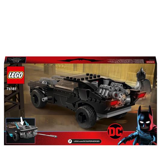 LEGO DC 76181 Batman Batmobile: Inseguimento di The Penguin, Macchina  Giocattolo Super Heroes per Bambini dai 8 Anni