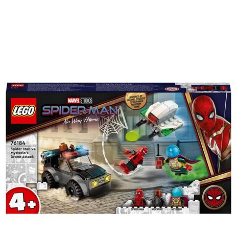 LEGO Marvel 76184 Spider-Man E L'Attacco Con Il Drone Di Mysterio, Set da  Costruzione con Auto, Giocattoli per Bambini - LEGO - Super Heroes - TV &  Movies - Giocattoli | IBS