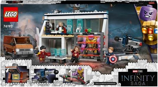 LEGO Super Heroes 76192 Marvel Avengers: Endgame, la Battaglia Finale, Set  per Bambini dai 8 Anni con Thanos e 6 minifigure - LEGO - Super Heroes - TV  & Movies - Giocattoli | IBS