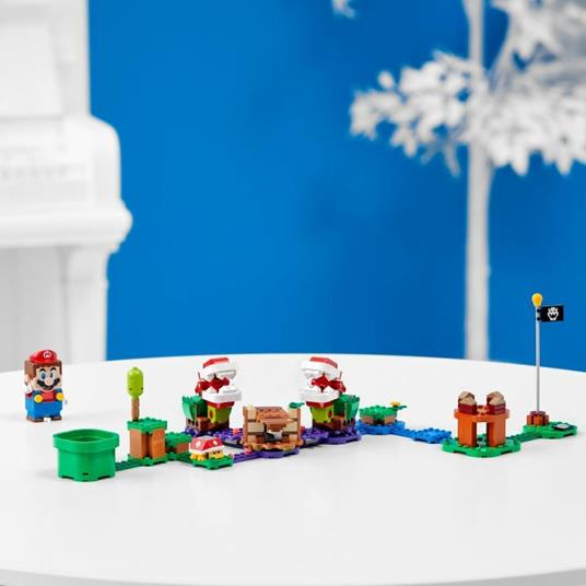 LEGO Super Mario (71382).La sfida rompicapo della Pianta Piranha - LEGO - Super  Mario - TV & Movies - Giocattoli | IBS