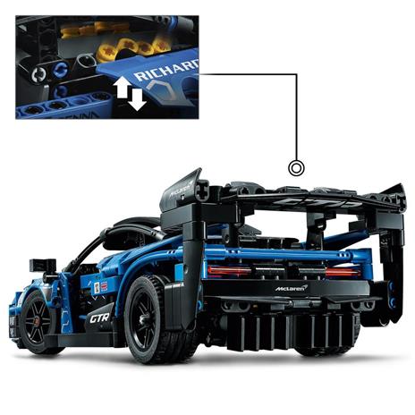 LEGO Technic 42123 McLaren Senna GTR, Auto da Corsa da Collezione, Modello da Costruire, Macchina Giocattolo, Idea Regalo - 4
