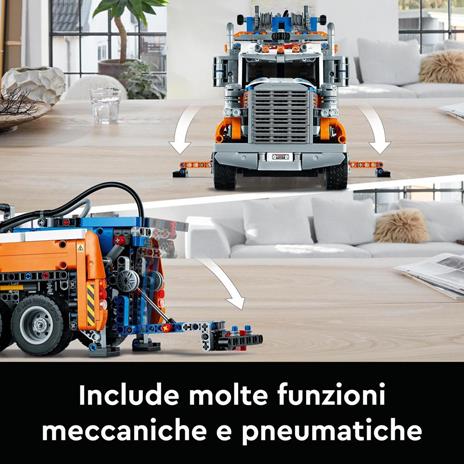 LEGO Technic 42128 Autogrù Pesante, Set da Costruzione, Mattoncini per Costruzioni, Carro Attrezzi Giocattolo, Idee Regalo - 3
