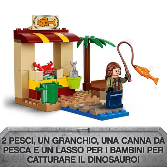 LEGO Jurassic World 76943 Inseguimento dello Pteranodonte, Giochi per bambini di 4+ Anni con Dinosauro Giocattolo - 4