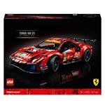 LEGO Technic 42125 Ferrari 488 GTE AF Corse #51, Modello Auto Sportiva da Corsa, Set da Collezione per Adulti