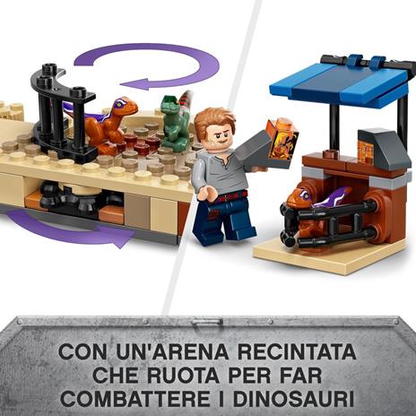 LEGO Jurassic World 76945 Atrociraptor: Inseguimento sulla Moto, con Dinosauro Giocattolo, Giochi per Bambini di 6+ Anni - 4