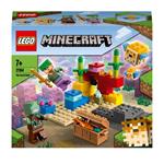 LEGO Minecraft 21184 La Panetteria, Villaggio di Neve, Casa Giocattolo con  Creeper, Spada e Accessori, Giochi