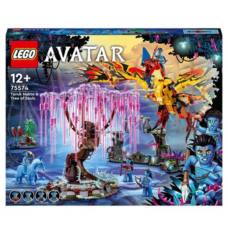 LEGO Avatar 75574 Toruk Makto e l'Albero delle Anime, Pandora con Elementi  Fluorescenti, Minifigure, Figura Animale Direhorse - LEGO - Coconut 2022 -  TV & Movies - Giocattoli