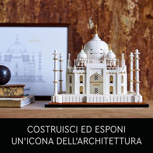 LEGO Architecture 21056 Taj Mahal, Costruzioni per Adulti, Grande Modello da Collezione e da Esposizione, Idea Regalo - 3