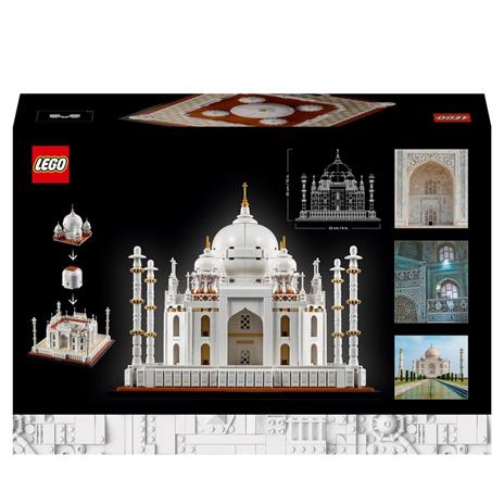 LEGO Architecture 21056 Taj Mahal, Costruzioni per Adulti, Grande Modello da Collezione e da Esposizione, Idea Regalo - 9