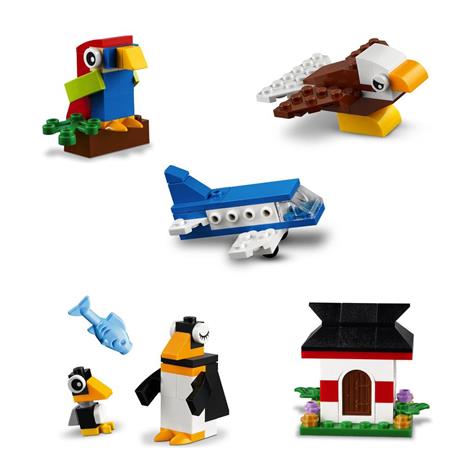 LEGO Classic 11015 Giro del Mondo, Set Mattoncini da Costruzione per Bambini di 4 Anni, Include una Mappa da Parete Colorata - 4