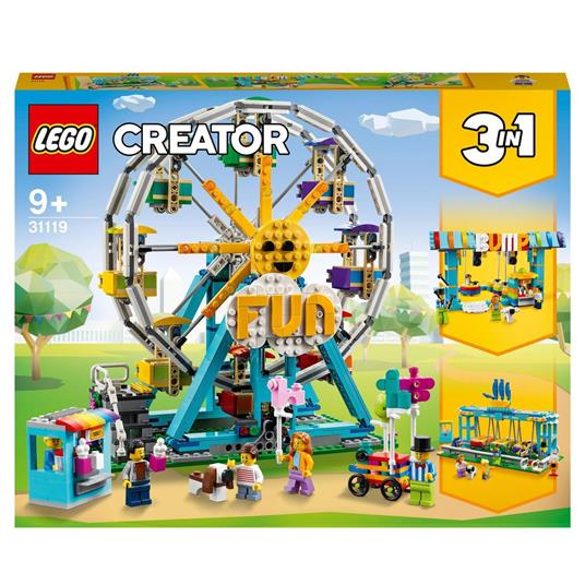 LEGO Creator 31130 – Set di giocattoli da costruzione 3 in 1 per bambini,  ragazzi e ragazze, dagli 8 anni in su (522 pezzi) – Giochi e Prodotti per  l'Età Evolutiva