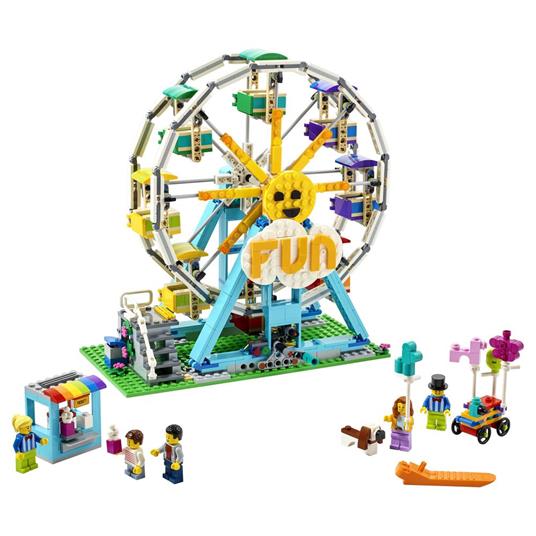 LEGO Creator 31119 3 in 1 Ruota Panoramica, Autoscontro e Giostra, Playset  Parco Giochi, Costruzioni per Bambini dai 9 Anni - LEGO - Creator - Edifici  e architettura - Giocattoli | IBS