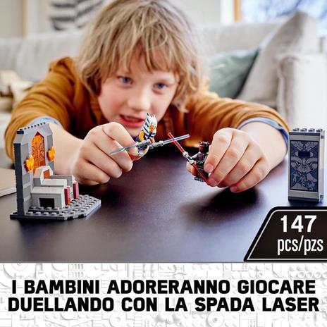 LEGO Star Wars 75310 Duello su Mandalore, Set da Costruzione con Personaggio di Darth Maul e Spade laser, Giochi per Bambini - 2