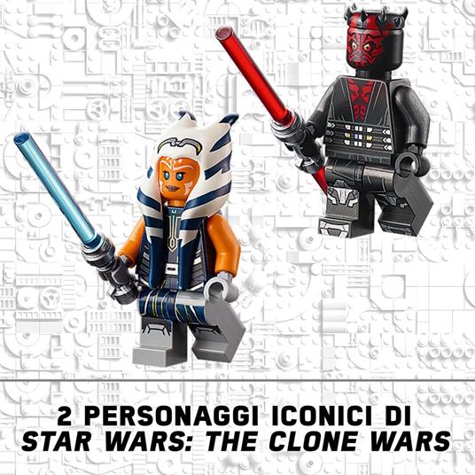 LEGO Star Wars 75310 Duello su Mandalore, Set da Costruzione con Personaggio  di Darth Maul e Spade laser, Giochi per Bambini - LEGO - Star Wars -  Astronavi - Giocattoli | IBS