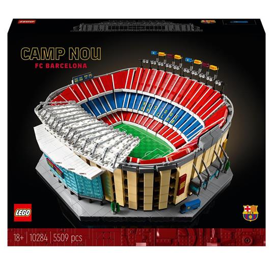 LEGO Icons 10284 Camp Nou - FC Barcelona, Grande Set dello Stadio di Calcio,  Modellino da Costruire per Adulti, Idea Regalo - LEGO - Icons - Edifici e  architettura - Giocattoli | IBS