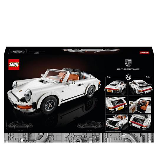 LEGO Icons 10295 Porsche 911, Set Costruzioni per Adulti, Auto da Corsa,  Modello da Collezione Turbo Targa 2 in 1 - LEGO - Creator - Automobili -  Giocattoli | IBS