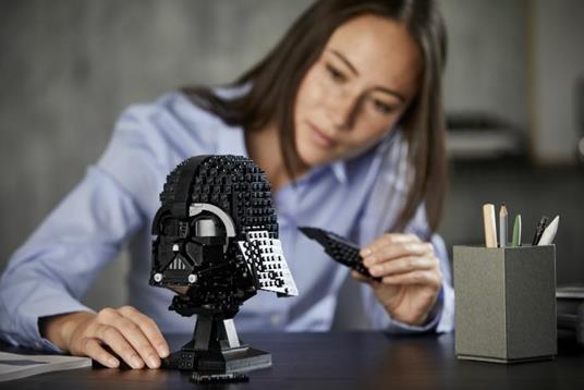 LEGO Star Wars (75304). Casco di Darth Vader, Set da Costruzione per Adulti, Regalo da Collezione - 12