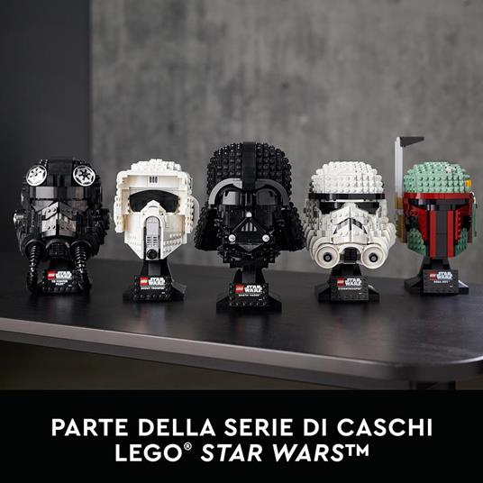 LEGO Star Wars (75304). Casco di Darth Vader, Set da Costruzione per Adulti, Regalo da Collezione - 6