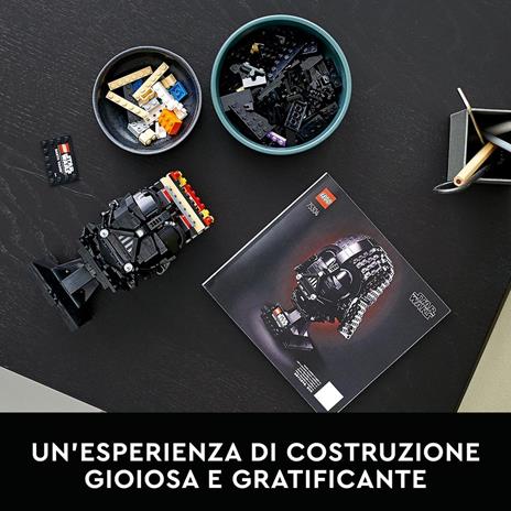 LEGO Star Wars (75304). Casco di Darth Vader, Set da Costruzione per Adulti, Regalo da Collezione - 7