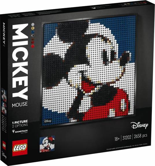 LEGO ART (31202). Disney's Mickey Mouse