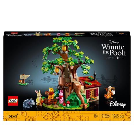 LEGO Ideas 21326 Disney Winnie the Pooh, Set per Adulti, Idea Regalo con Minifigure di Pimpi e Personaggio di Ih-Oh - 2