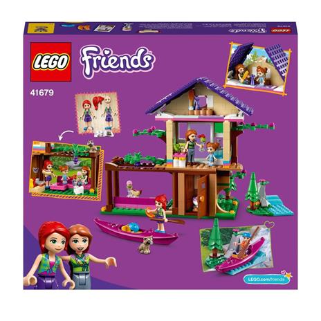 LEGO Friends 41679 La Baita nel Bosco, Casa Giocattolo sull'Albero, Set di  Costruzioni con Mini Bamboline, Giochi per Bambini