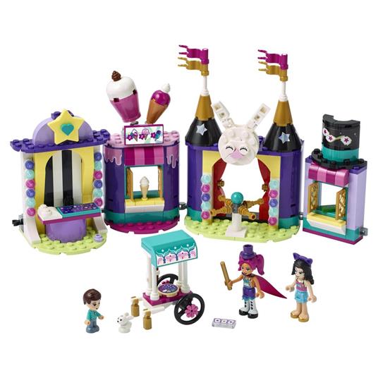 LEGO Friends 41687 Gli Stand del Luna Park Magico, Costruzioni per Bambini dai 6 Anni con 2 Mini Bamboline e 1 Micro-Doll - 8