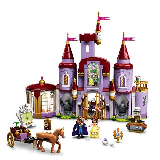 LEGO Disney Princess 43196 Il Castello di Belle e della Bestia, Set delle  Principesse con 3 Mini Bamboline - LEGO - Disney Princess - Edifici e  architettura - Giocattoli | IBS