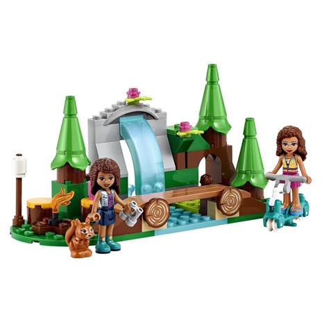 LEGO Friends 41677 La Cascata nel Bosco, Set di Costruzioni per Bambini di 5 Anni con le Mini Bamboline di Andrea e Olivia - 7