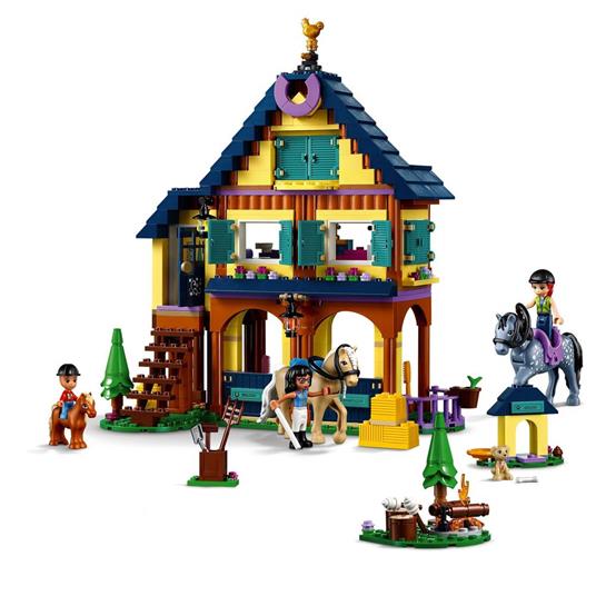 LEGO Friends 41683 Il Centro Equestre nel Bosco, Scuderia dei Cavalli  Giocattolo per Bambini dai 7 Anni con 2 Mini Bamboline - LEGO - Friends -  Edifici e architettura - Giocattoli | IBS