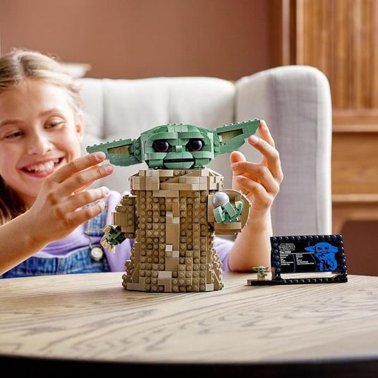 LEGO Star Wars 75318 Il Bambino, Modellino da Costruire del Personaggio  'Baby Yoda' dal Film The Mandalorian, Idea Regalo - LEGO - Star Wars - TV &  Movies - Giocattoli | IBS