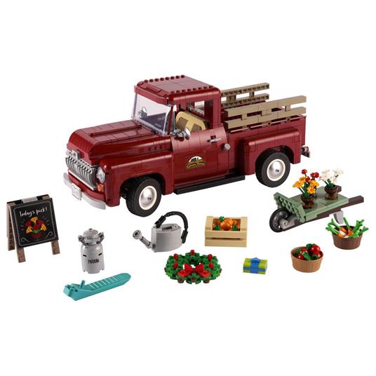 LEGO Icons 10290 Pickup Camioncino in Mattoncini da Costruire per Adulti Modello da Collezione Idee Regalo Hobby Creativi - 16