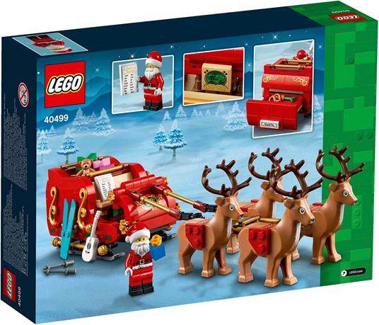 La slitta di babbo Natale - Lego 40499 - Lego A/S System - Set mattoncini -  Giocattoli | IBS