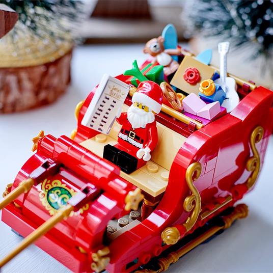 La slitta di babbo Natale - Lego 40499 - Lego A/S System - Set mattoncini -  Giocattoli | IBS