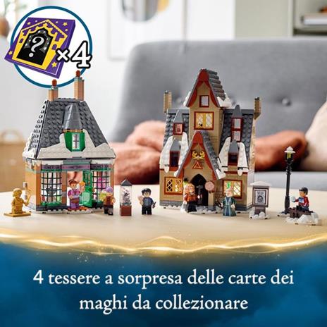 LEGO Harry Potter Visita al Villaggio Di Hogsmeade, Set Giocattoli per Bambini, Minifigure d'Oro del 20° Anniversario, 76388 - 5