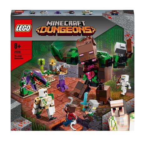 LEGO Minecraft 21176 L'Abominio della Giungla, Giocattoli Action Figure per  Bambini con i Personaggi di Minecraft Dungeons - LEGO - Minecraft - TV &  Movies - Giocattoli | IBS