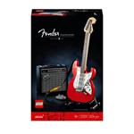 LEGO Ideas 21329 Fender Stratocaster, Kit Chitarra Fai da Te per Adulti, con Amplificatore Princeton Reverb 65 e Accessori