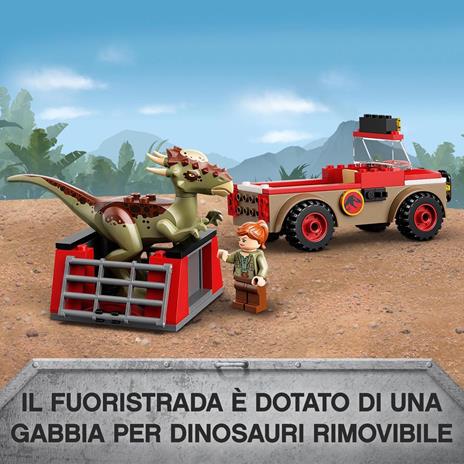 LEGO Jurassic World 76939 La Fuga del Dinosauro Stygimoloch, Giochi per Bambini dai 4 Anni con Minifigures e Casa sull'Albero - 4
