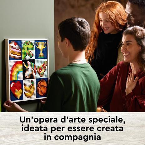 LEGO Art 21226 Progetto d'Arte - Creiamo Insieme, Mattoncini per Costruzioni, Lavoretti Creativi per Bambini e Adulti - 3