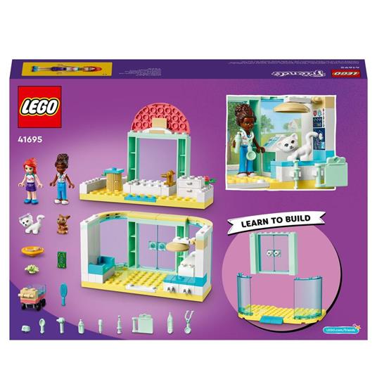 LEGO Friends 41695 Clinica Veterinaria, Giochi per Bambini dai 4 Anni, con  2 Mini Bamboline e 3 Animali, Idea Regalo - LEGO - Friends - Generici -  Giocattoli | IBS