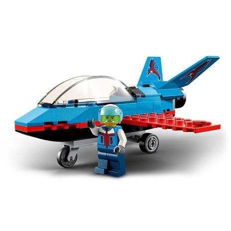 LEGO City Great Vehicles 60323 Aereo Acrobatico, Giocattolo con Minifigure del Pilota, Idea Regalo, Giochi per Bambini - 3