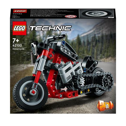 LEGO Technic 42132 Motocicletta 2 in 1, Modellino da Costruire, Moto  Giocattolo, Idea Regalo, Giochi per Bambini - LEGO - Technic - Moto -  Giocattoli