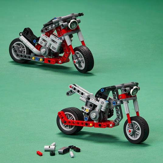 LEGO Technic 42132 Motocicletta 2 in 1, Modellino da Costruire, Moto  Giocattolo, Idea Regalo, Giochi per Bambini - LEGO - Technic - Moto -  Giocattoli | IBS