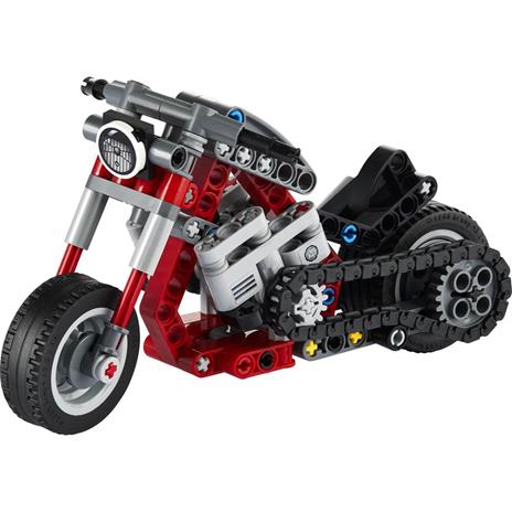 LEGO Technic 42132 Motocicletta 2 in 1, Modellino da Costruire, Moto Giocattolo, Idea Regalo, Giochi per Bambini - 7