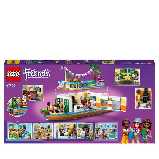 LEGO Friends 41702 Casa Galleggiante sul Canale, Giochi per Bambina e  Bambino dai 7 Anni in su con Giardino - LEGO - Star Wars - Generici -  Giocattoli | IBS