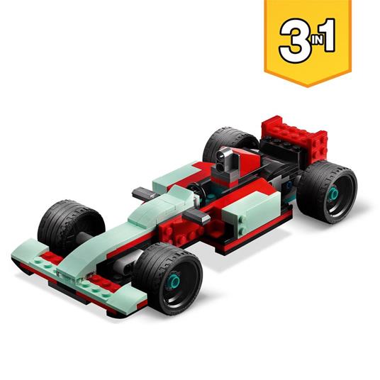 LEGO Creator 31127 3in1 Street Racer, Macchine Giocattolo, Auto da Corsa  per Bambini di 7+ Anni, Costruzione con Mattoncini - LEGO - Creator -  Automobili - Giocattoli