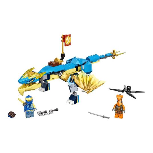 LEGO NINJAGO 71760 Dragone del Tuono di Jay - EVOLUTION, Set con Banner da Collezione, Giocattoli per Bambini dai 6 Anni - 7