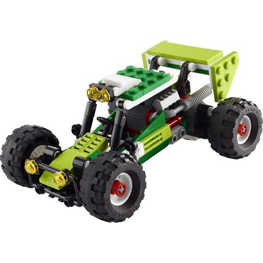 LEGO Creator 31123 3in1 Buggy Fuoristrada, Set di Macchine Giocattolo con Mezzo Escavatore e Veicolo Multiterreno - 7