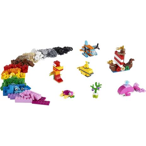 LEGO Classic 11018 Divertimento Creativo sullOceano, Giocattoli Creativi per Bambini di 4+ Anni, Mattoncini da Costruzione - 7